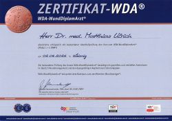 Zertifikat WDA Dr.Ulrich 1